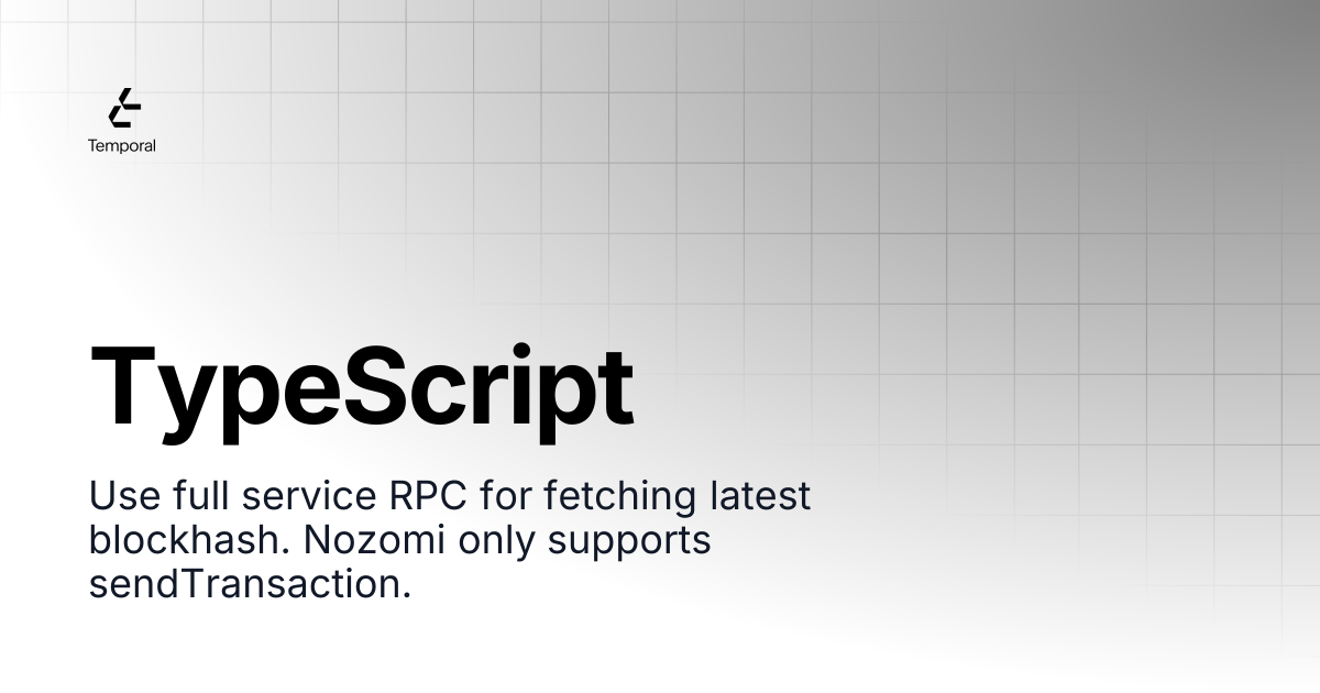 TypeScript | Temporal Validator Services